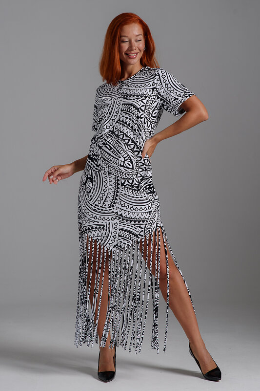 Натали Платье 568100 7480 орнамент