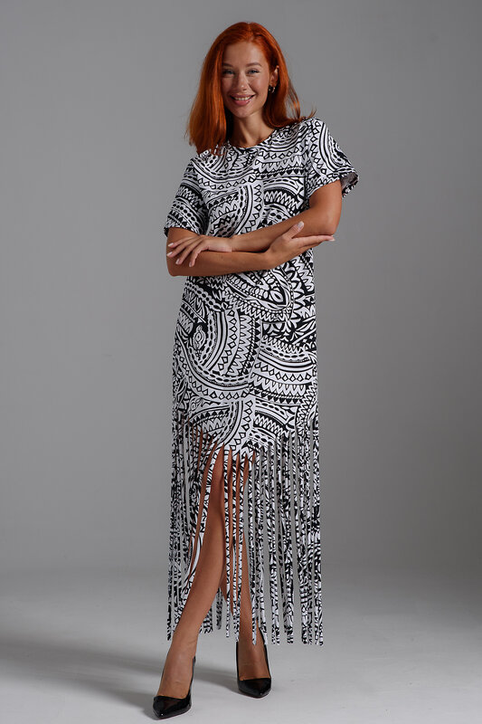 Натали Платье 568100 7480 орнамент