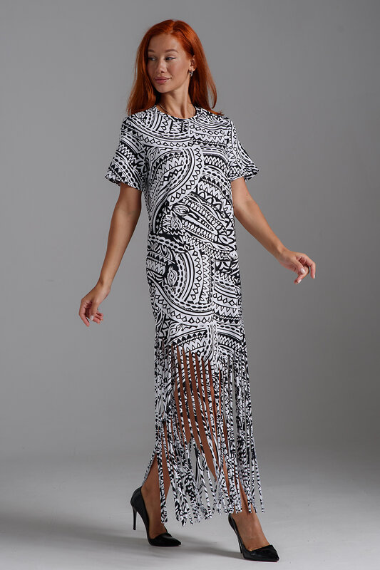 Натали Платье 568100 7480 орнамент