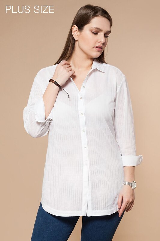 VILATTE Блузка 568110 D29.652 белый