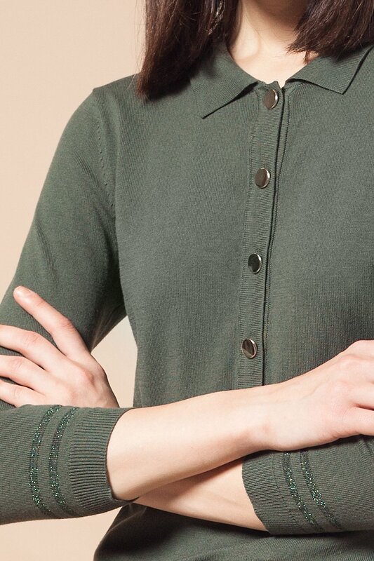 VILATTE Джемпер 568143 D39.463 оливковый