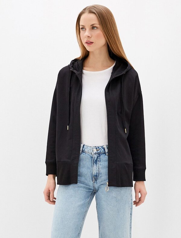 VILATTE Джемпер 568162 D49.695 черный