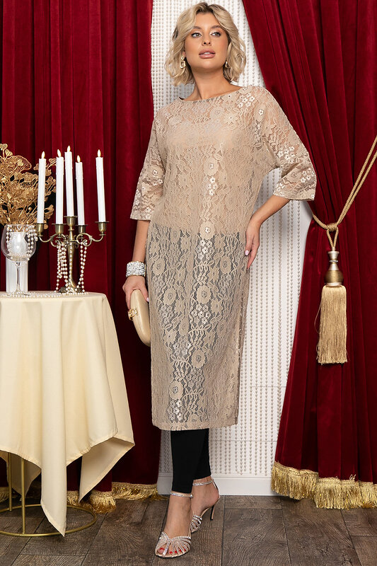 LT Collection Туника 568312 П14754-10М бежевый