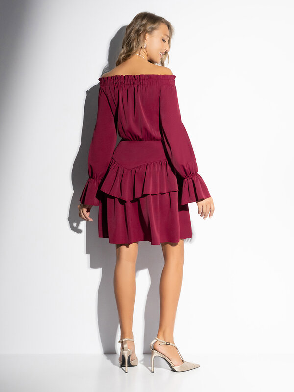 CHARUTTI Платье 568314 12361 Бордовый