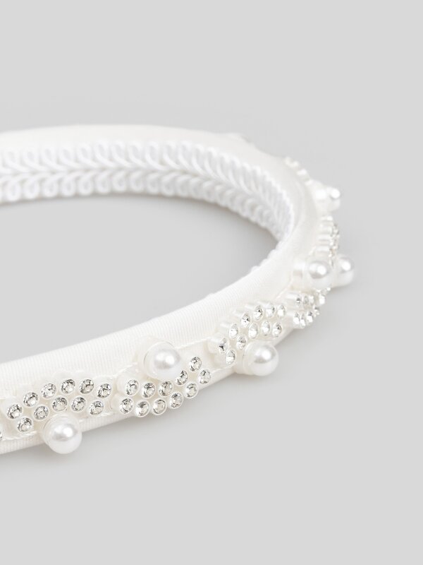 Acoola Ободок для волос 568365 20206310295 белый