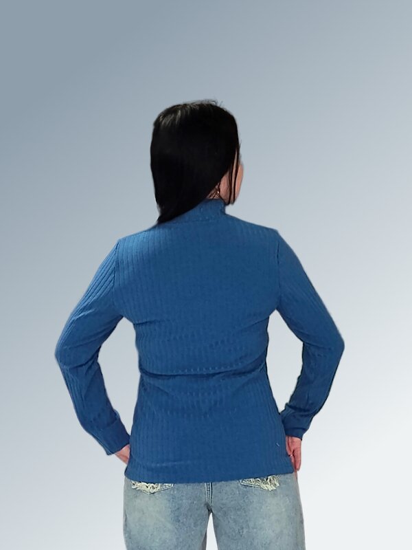 AandOstudio Водолазка 568398 В20013А джинсовый