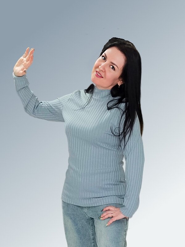 AandOstudio Водолазка 568401 В20013Г серый