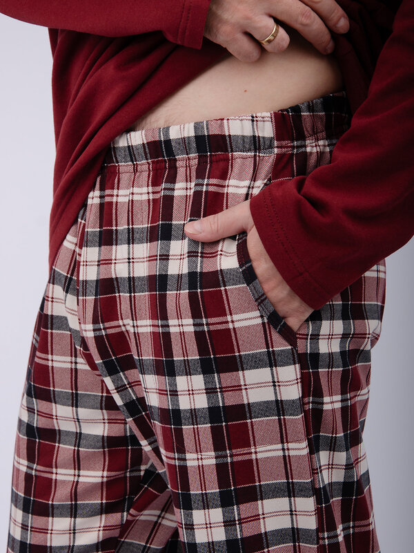 Malina Пижама 568533 3179 бордовый/молочный