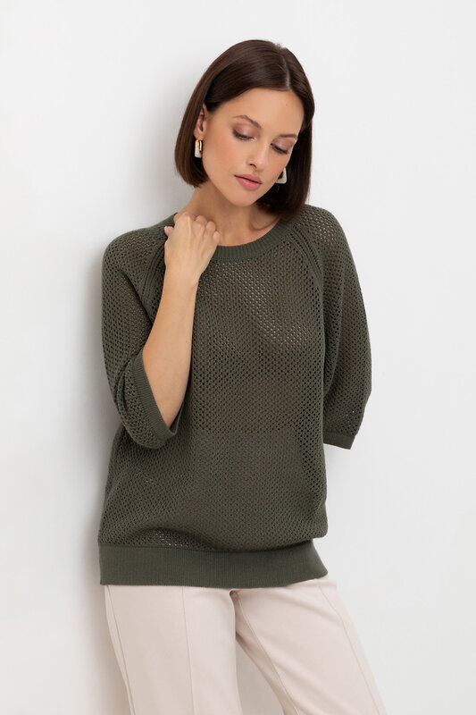 VERY NEAT Джемпер 568753 ЕВ 30207 зеленый