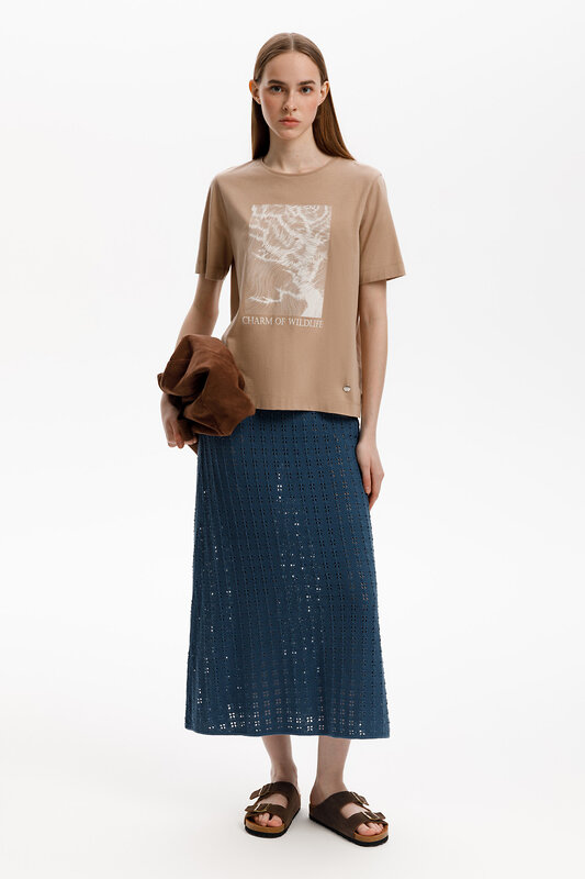 VERY NEAT Футболка 568764 ЕВТ 3289 бежевый