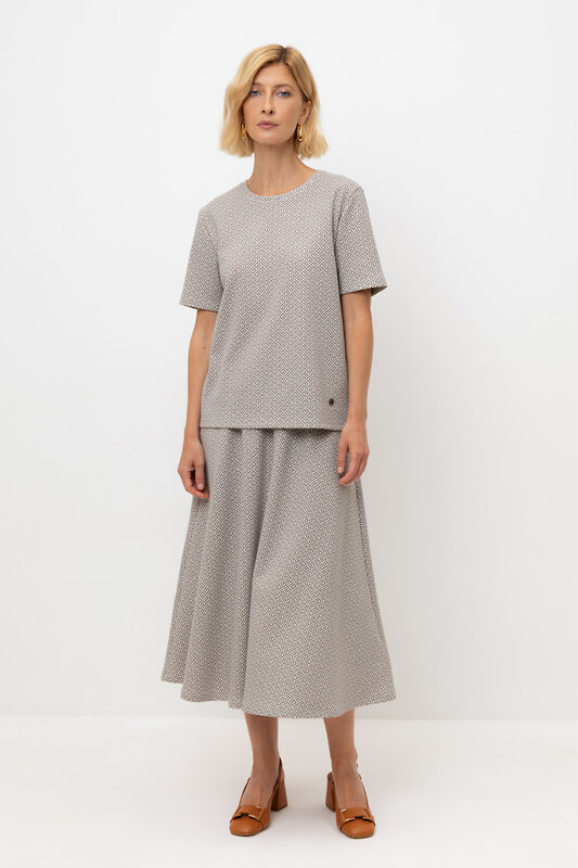 VERY NEAT Юбка 568782 ЕВТ 7029 светло-серый5