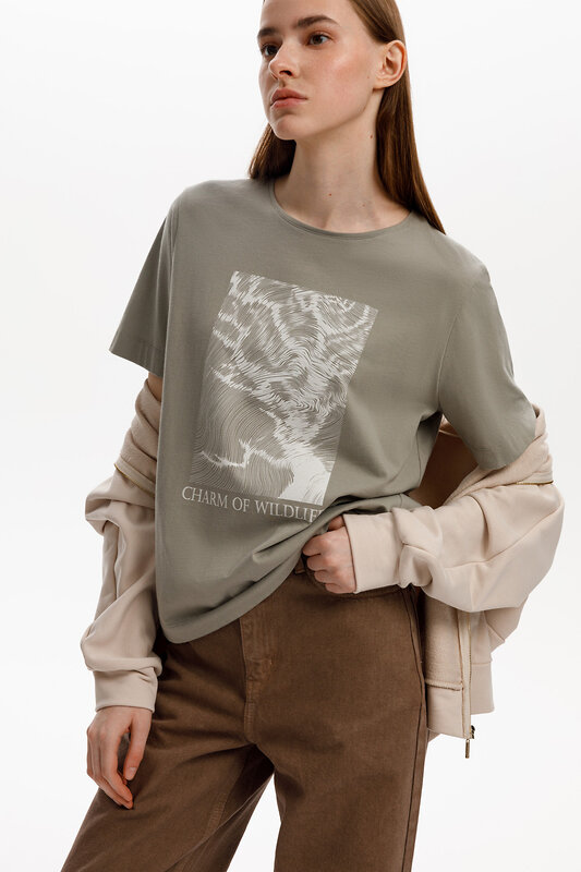 VERY NEAT Футболка 568789 ЕВТ 3289 зеленый