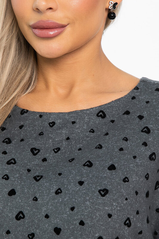 LT Collection Джемпер 568815 Б14763-10М серый