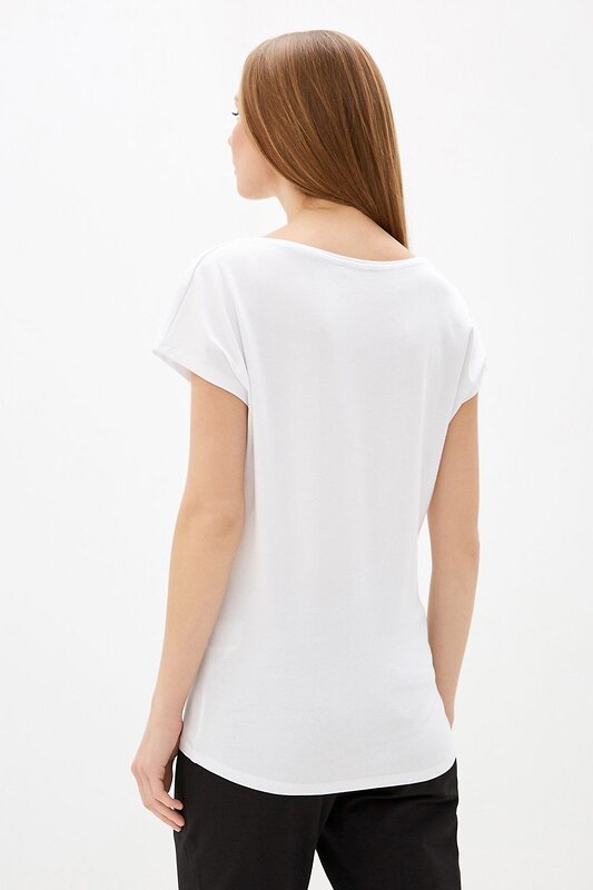 VILATTE Футболка 568827 D49.714 белый_лицо