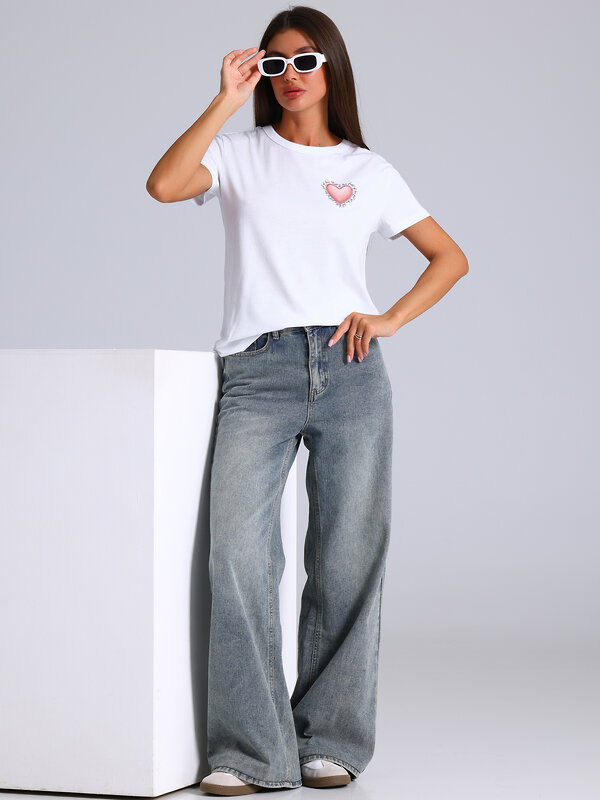 Апрель Футболка 568831 1ЖДФК2657001 белый