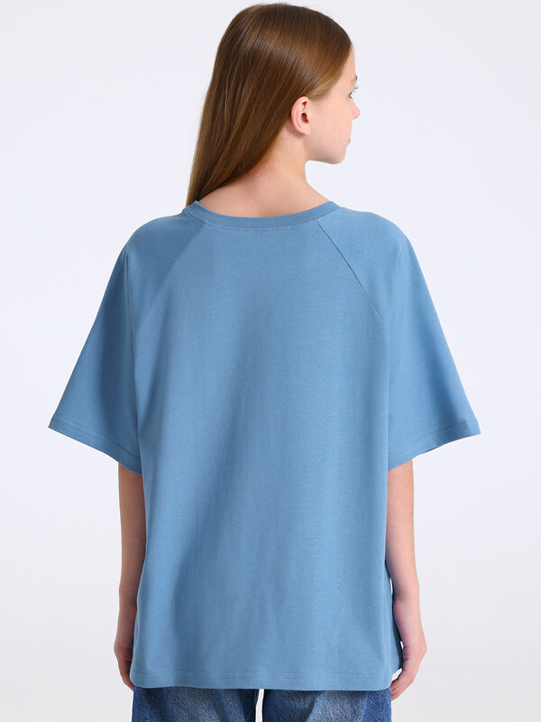 Апрель Футболка 568850 1ДДФК4980001 серо-голубой