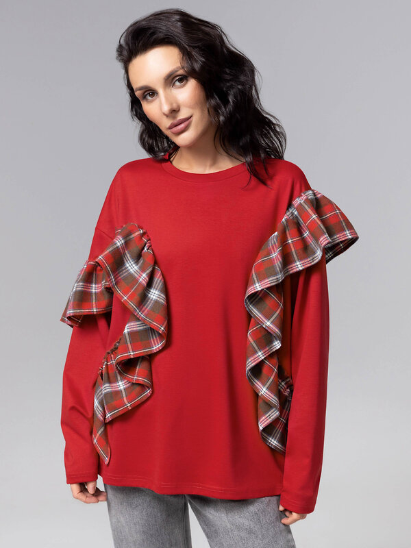 CHARUTTI Лонгслив 568858 12065 Красный