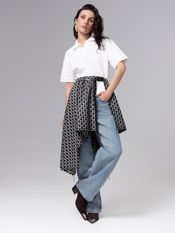 CHARUTTI Юбка 568860 12212 Серый