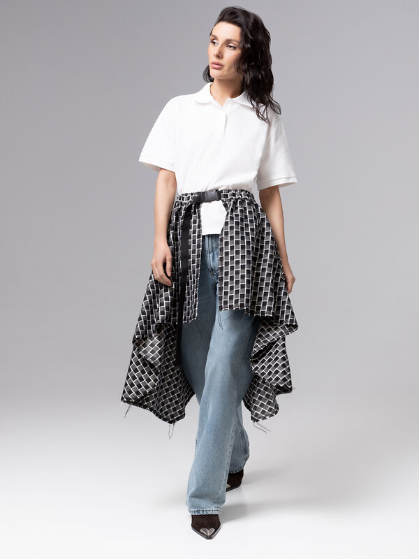 CHARUTTI Юбка 568860 12212 Серый