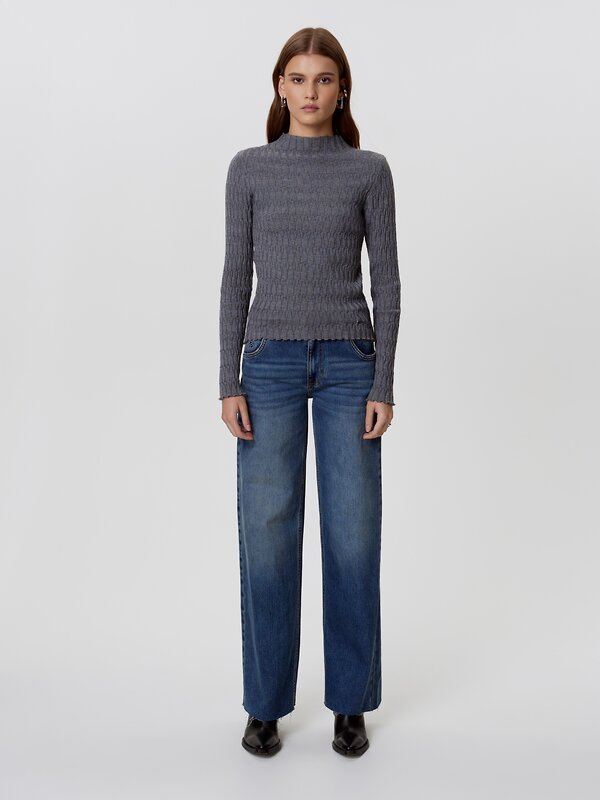 Conte elegant Джемпер 568869 LDK2464 24С-64СП dark gray melange