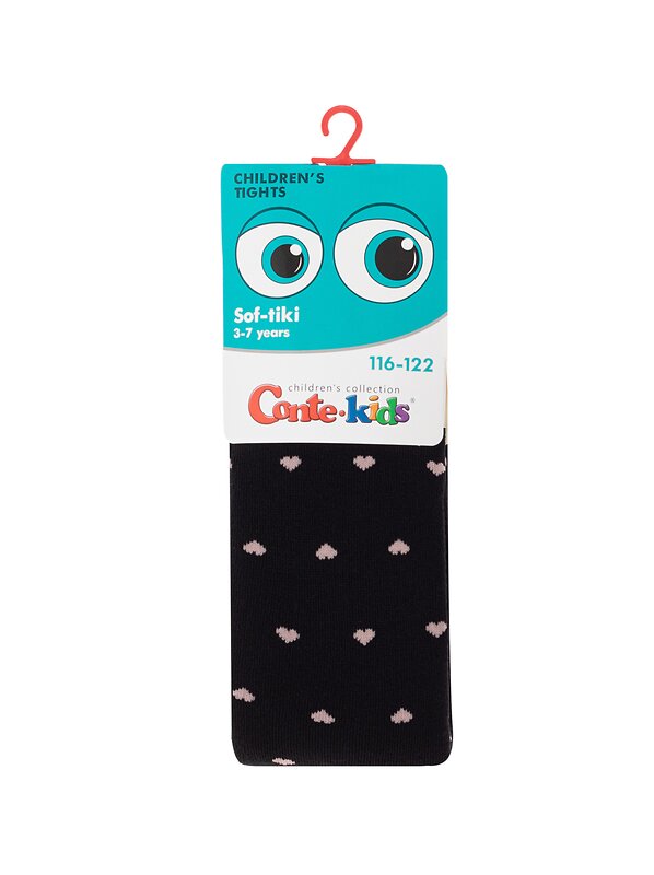 CONTE-KIDS Колготки 568942 SOF-TIKI 7С-38СП черный
