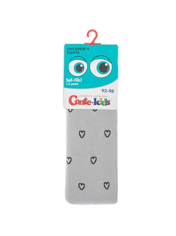 CONTE-KIDS Колготки 568944 SOF-TIKI 7С-38СП светло-серый