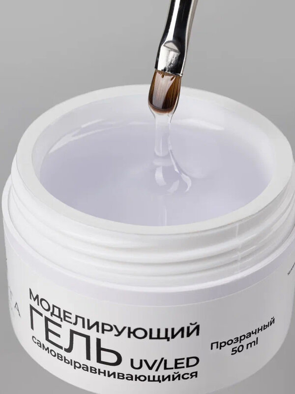 MANITA Гель моделирующий для ногтей №1, прозрачный, 50 мл 568977 28107 