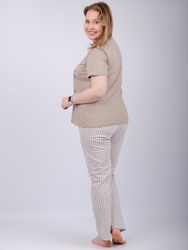 Malina Пижама 569005 3170б белый/бежевый