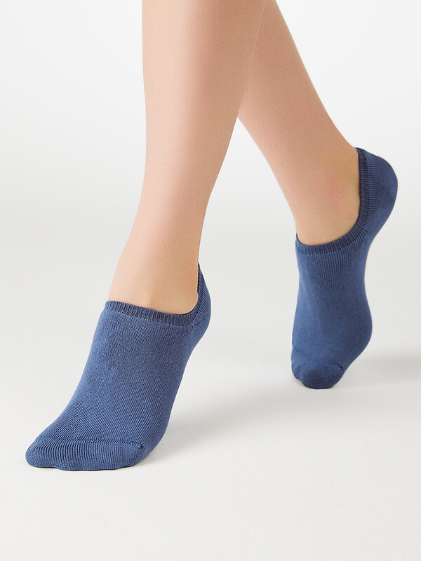 Minimi Носки 569088 MINI COTONE 1301 (носок плюшевый укор.) Nero (Черный)