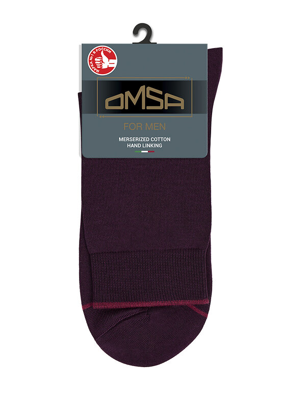 Omsa Носки 569097 OMSA CLASSIC 206 А Mora (Фиолетовый)