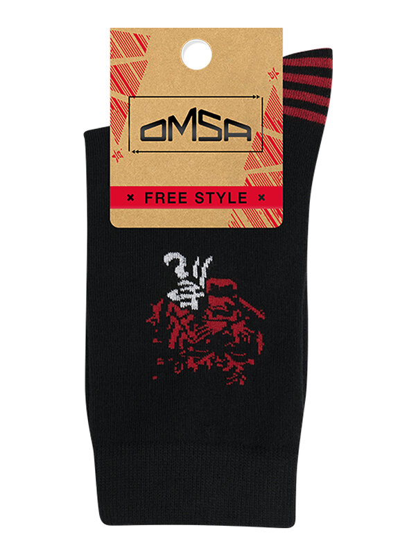 Omsa Носки 569102 OMSA FREESTYLE 607 Nero (Черный)