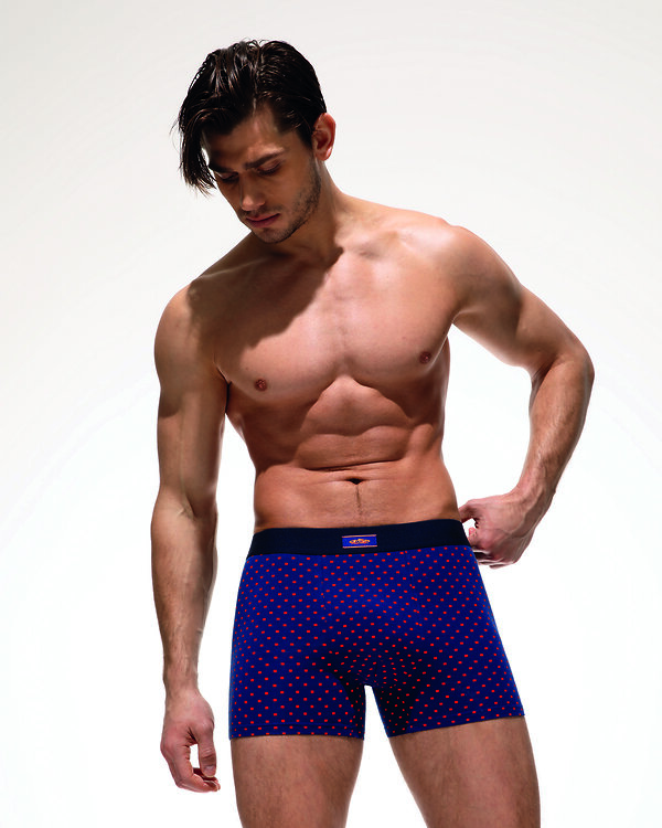 Omsa Трусы 569149 OmS_Rango_1234 Боксеры с открытой резинкой, CO Blu Scuro (Синий)