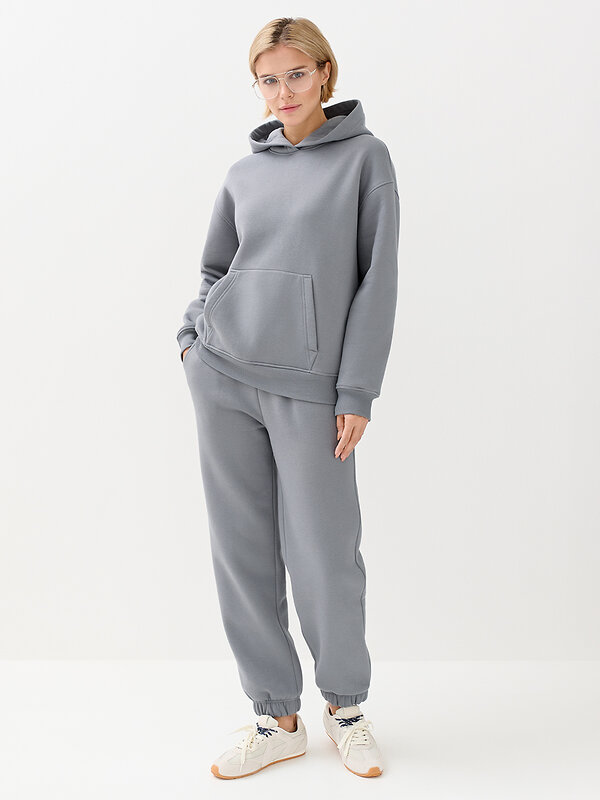 Omsa Брюки 569188 OmD 3235С Брюки джоггеры жен. утепленные, CO+PE Grigio (Серый)