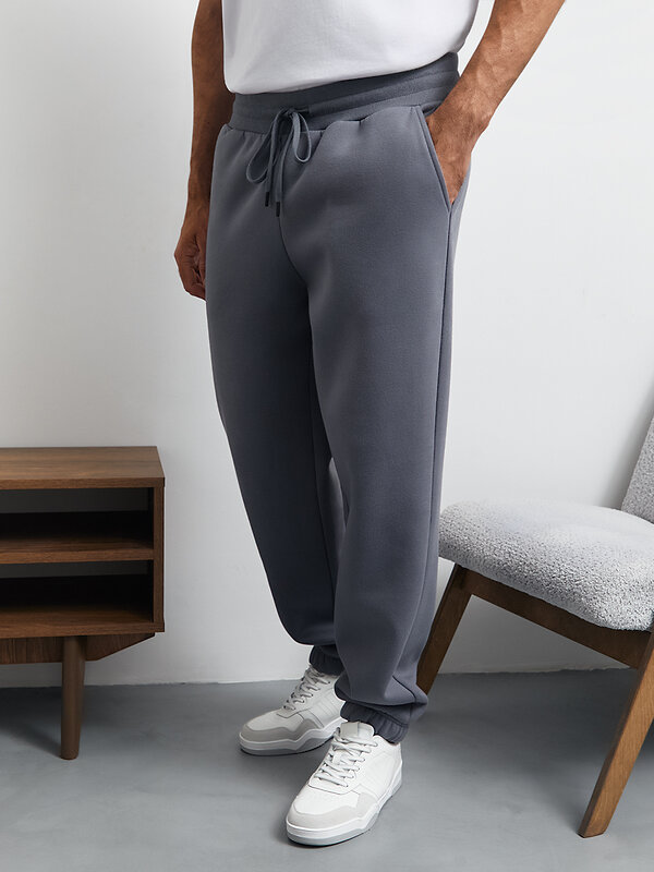 Omsa Брюки 569189 OmU 3235С Брюки джоггеры муж. утепленные, CO+PE Grigio (Серый)