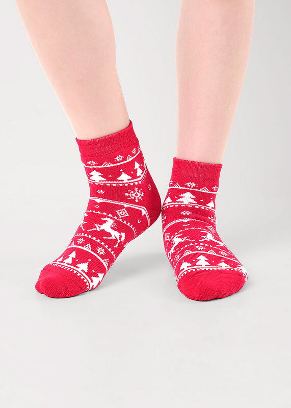 CLEVER Носки 569310 С4550П 24 красный