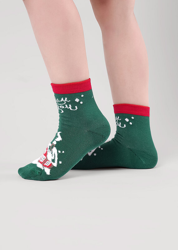 CLEVER Носки 569323 С4563 12-14,14-16 зелёный
