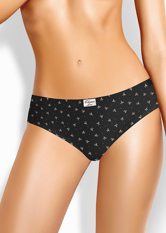 CLEVER Трусы 569334 BR1202/1 чёрный/молочный