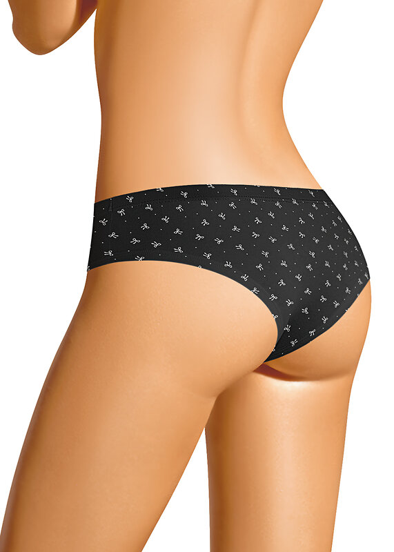 CLEVER Трусы 569334 BR1202/1 чёрный/молочный