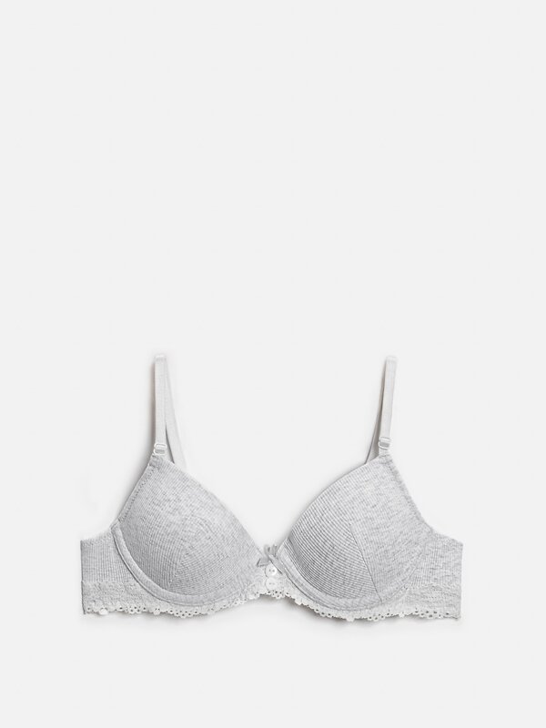 Acoola Бюстгальтер 569338 20214110056 серый меланж