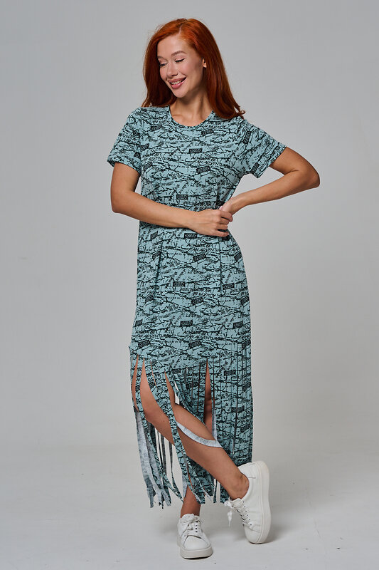 Натали Платье 569433 7480 буквы на ментоле