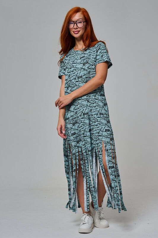 Натали Платье 569433 7480 буквы на ментоле