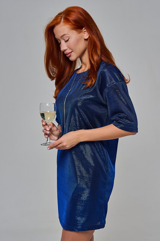 Натали Платье 569436 67163 синий