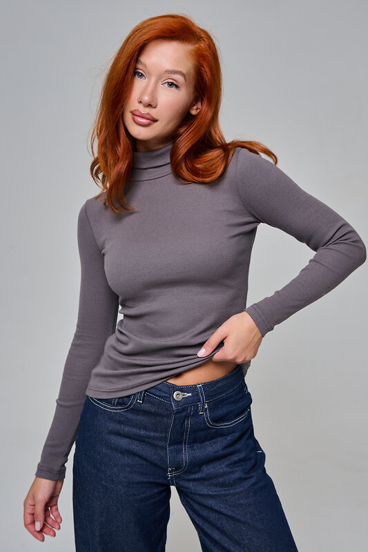 Натали Водолазка 569438 14439 темно-серый