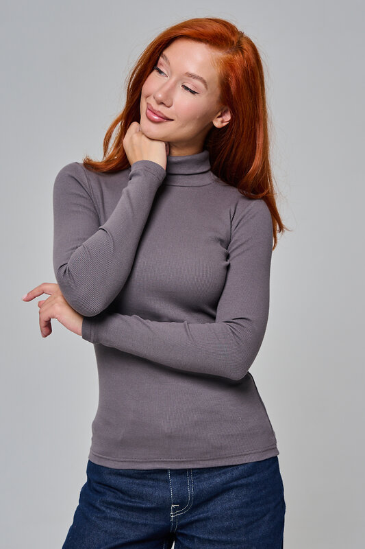 Натали Водолазка 569438 14439 темно-серый