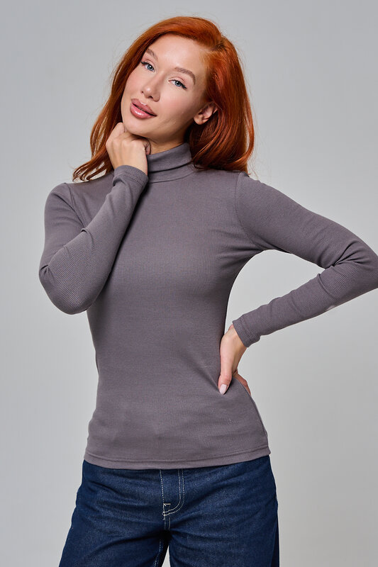 Натали Водолазка 569438 14439 темно-серый