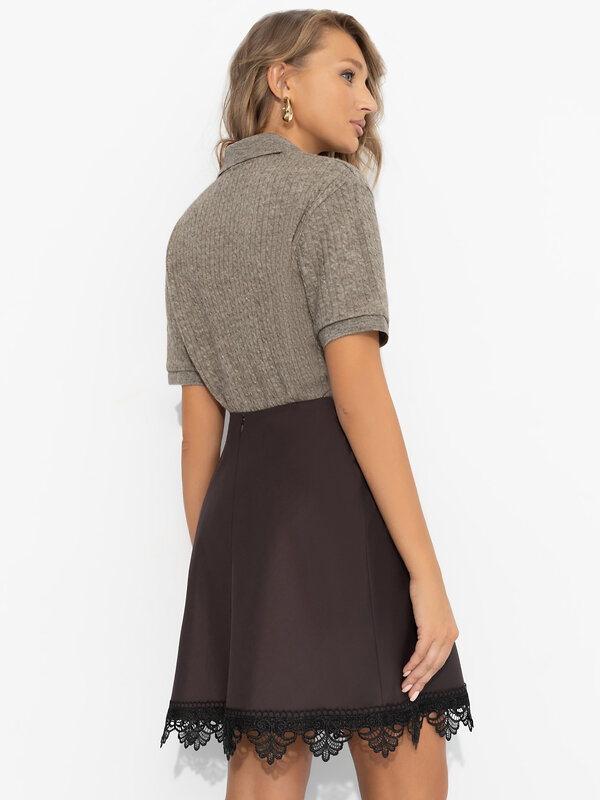 CHARUTTI Юбка 569449 12374 Коричневый