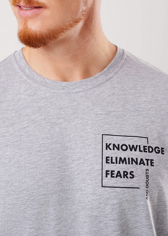 CLEVER Фуфайка 569451 600311/35ккп мел меланж серый