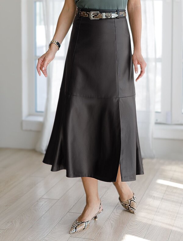 VILATTE Юбка 569457 D26.183 черный