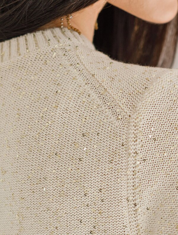 VILATTE Платье 569458 D32.113 бежевый