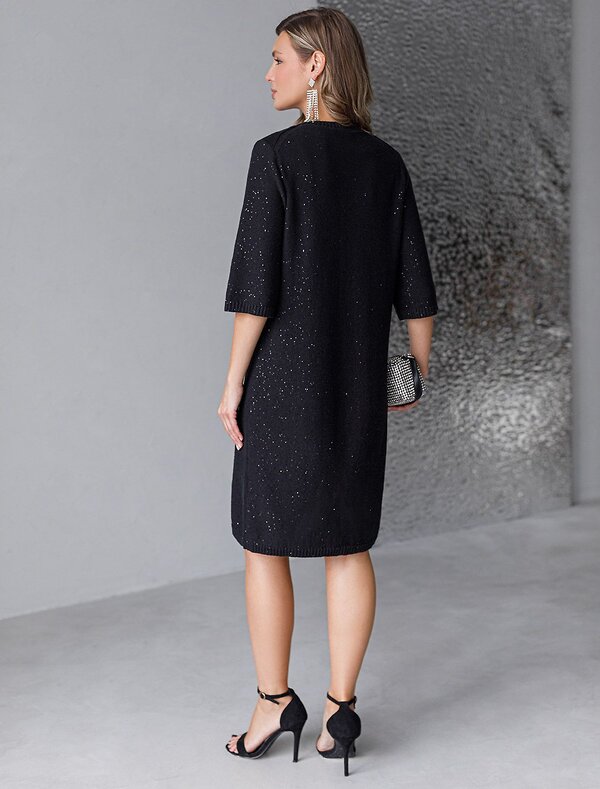 VILATTE Платье 569460 D32.113 черный